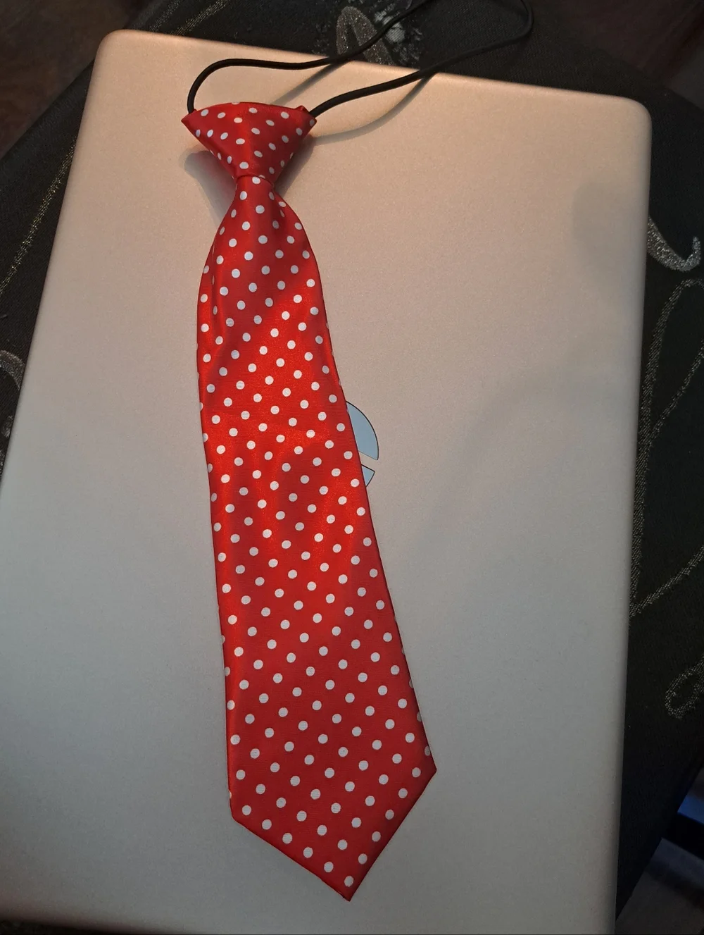 Red Polka Dot Neck Tie